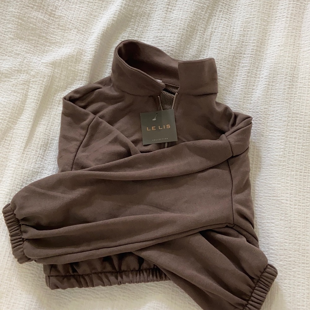 Light Brown Cropped Jacket (Size XS)